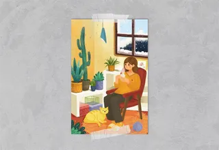 冬至插画 冬至图片海报