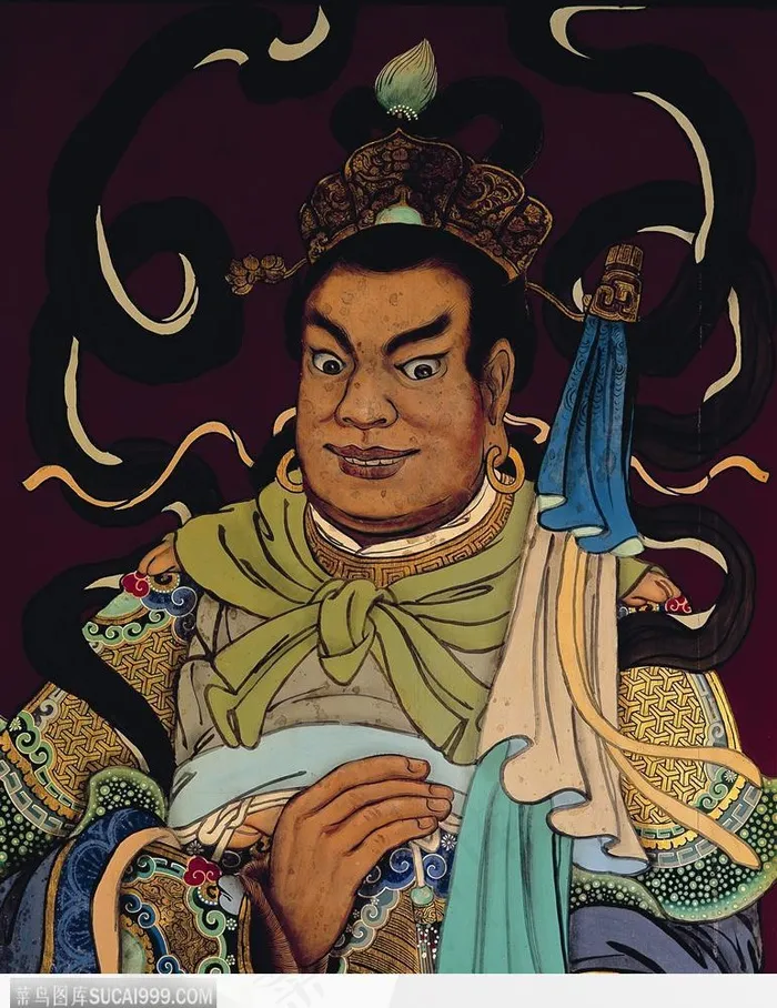 传统文化-微笑的天神