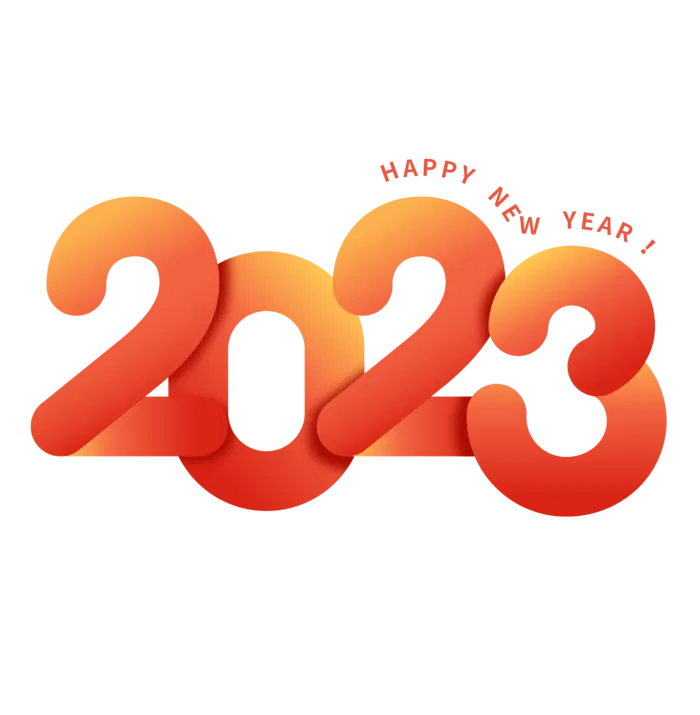 元旦2023兔年数字
