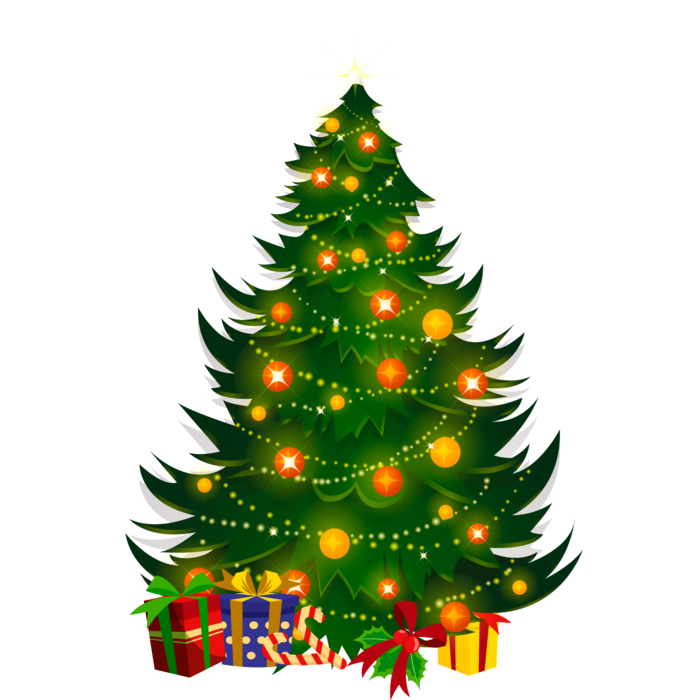 圣诞节平安夜圣诞树免扣素材圣诞元素