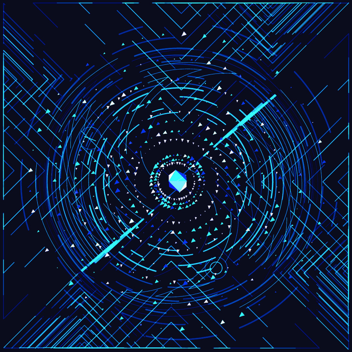 几何抽象粒子线条光线科技感网页banner展板背景AI矢量设计素材