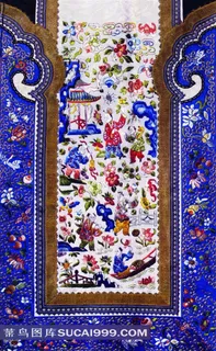传统吉祥花纹服饰图案 传统吉祥花纹服饰图案