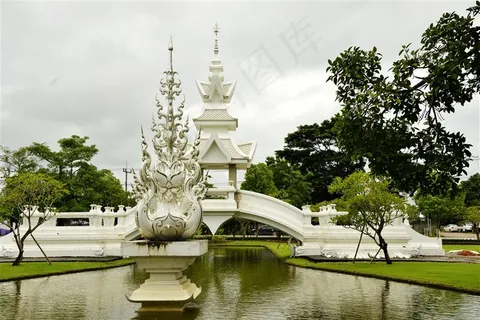泰国旅游清莱灵光寺风景图片 泰国旅游清莱灵光寺风景图片