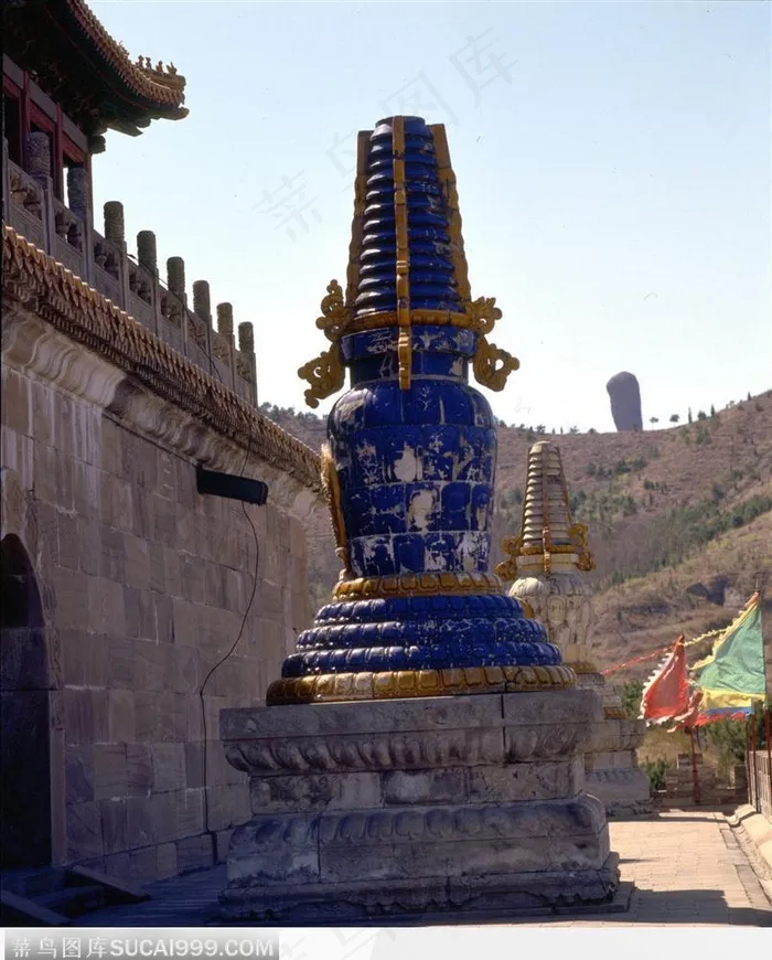 承德古建筑-普乐寺(塔)