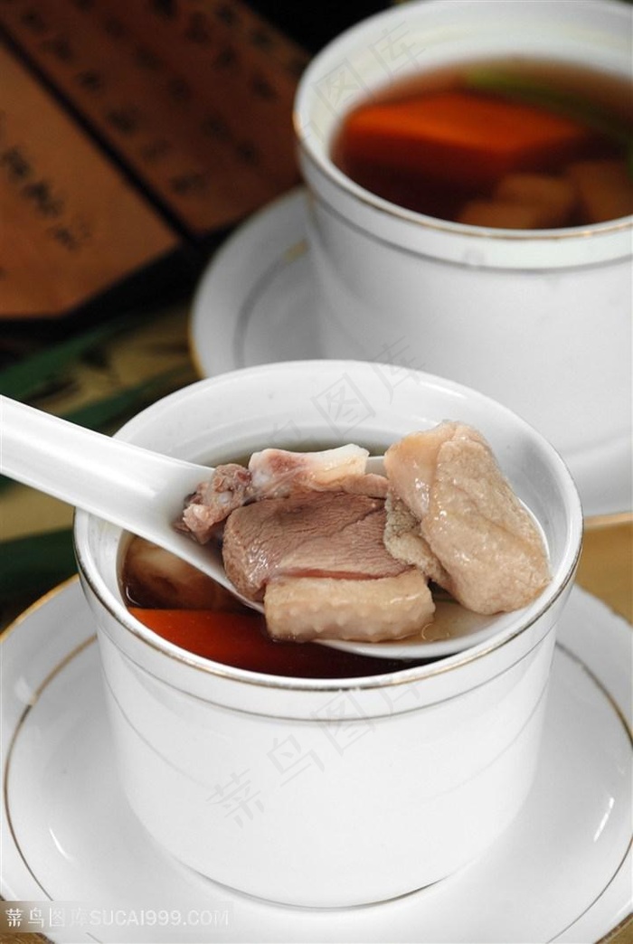 竹荪胎老鸭盅