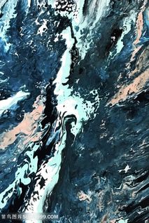 抽象艺术水彩挂画