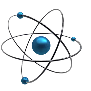 原子圆形运行轨迹科技kv主视觉素材