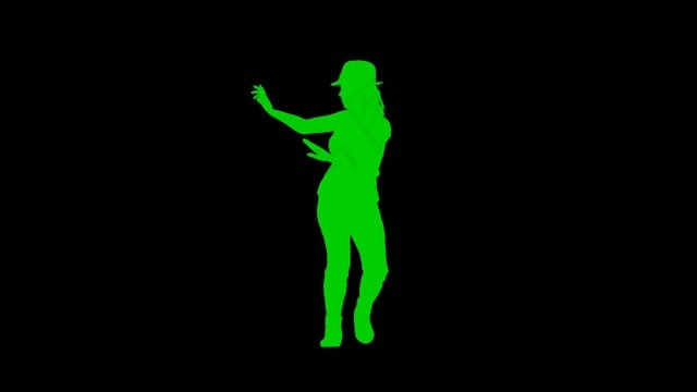 女孩, 舞蹈家, 舞蹈, 轮廓, 喜悦, 流动, 迪斯科