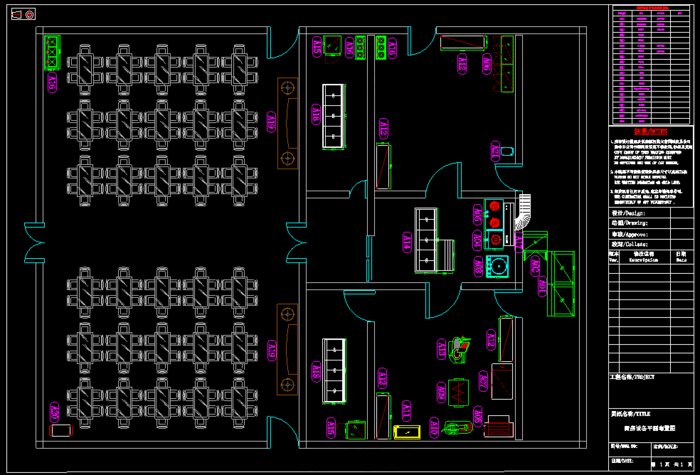 商用厨房 CAD 饭店后厨 商用灶具 eps,ai矢量模版下载