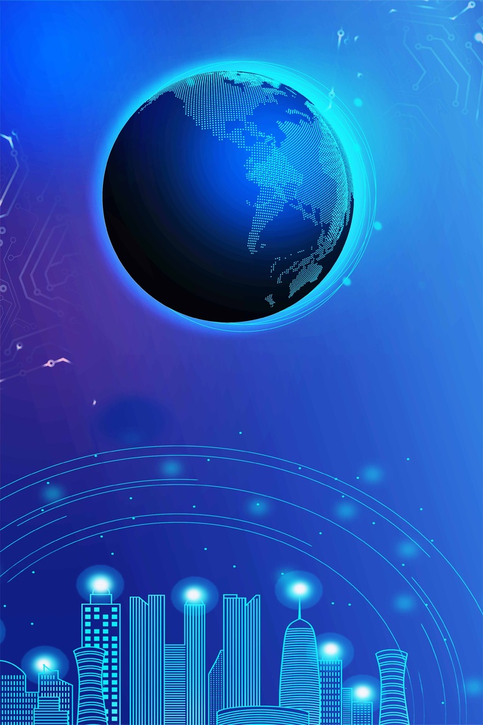 蓝色背景 蓝色海报背景