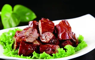 美食卤鸭脖