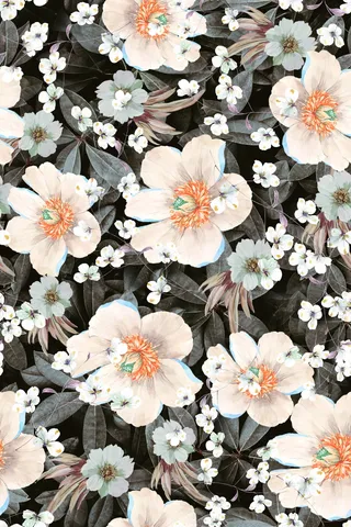 花型-四方连续-植物花型 (2)