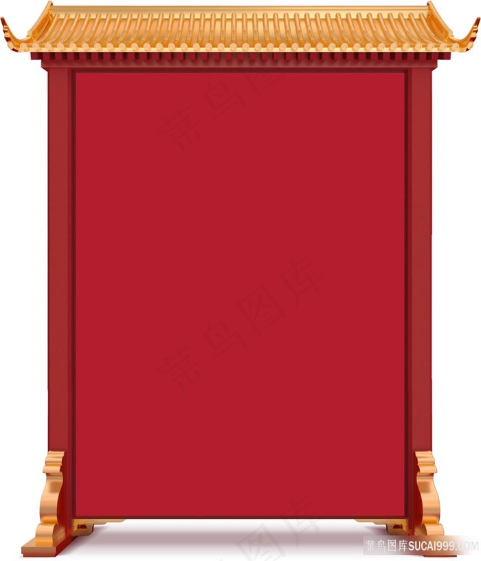 中国风古典告示板