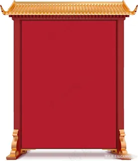 中国风古典告示板