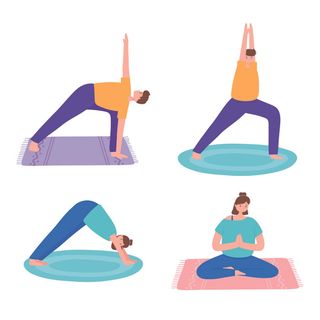 扁平化人物场景办公互联网等距ai矢量设计网页海报UI素材插画