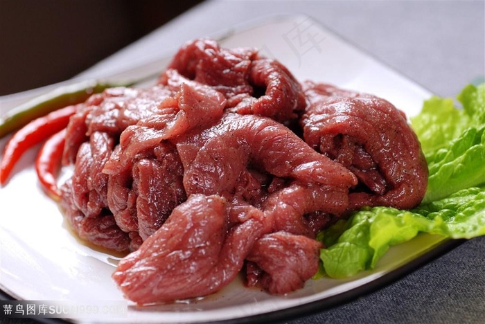 肉类黑椒牛柳