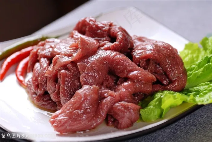 肉类黑椒牛柳