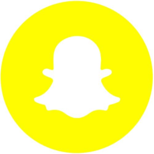 Snapchat 标志 PNG免抠(500x500)