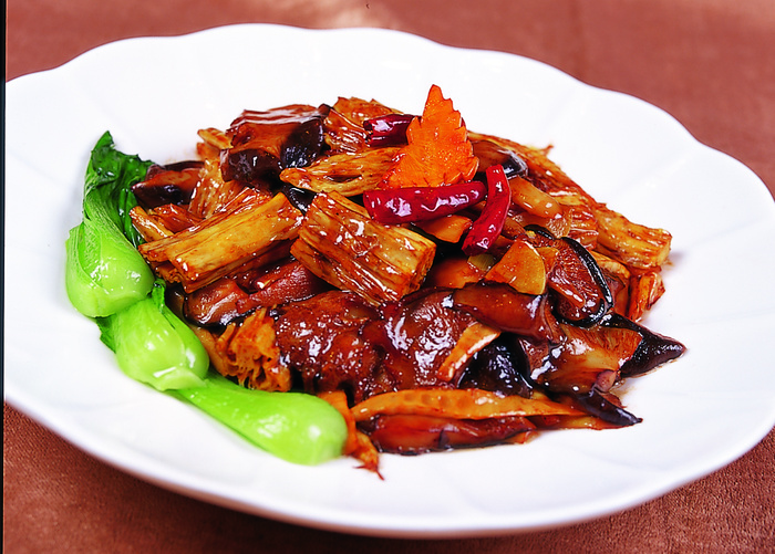1009CS-0326香菇烧腐竹