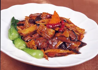 1009CS-0326香菇烧腐竹