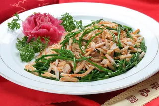 54蟹肉海芦笋-何家煨锅