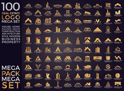 手绘Logo标志素材