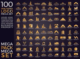 手绘Logo标志素材