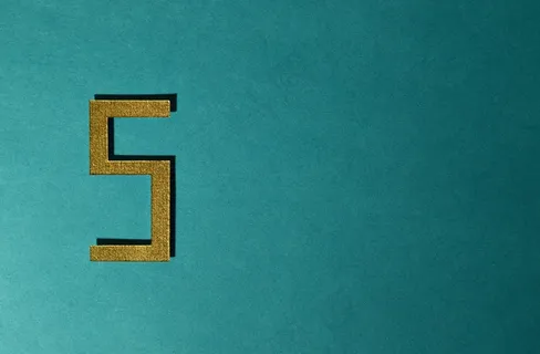 数字5背景图片
