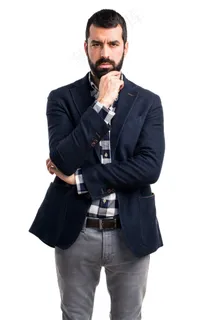 时尚帅哥动作姿势高清图