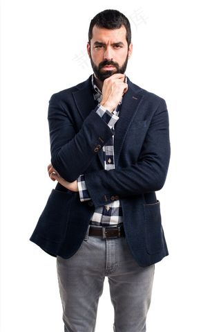 时尚帅哥动作姿势高清图