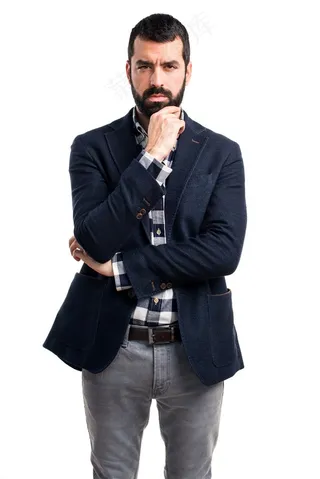 时尚帅哥动作姿势高清图