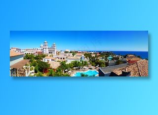 美丽的海边城市