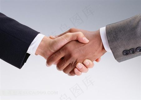 手部手势 合作握手动作