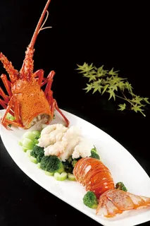 美盘大龙虾装饰海鲜拼盘图片海鲜图片 美盘大龙虾装饰海鲜拼盘图片海鲜图片