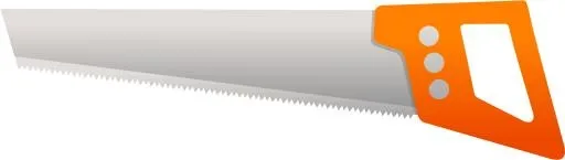 手锯 PNG免抠(2271x646)