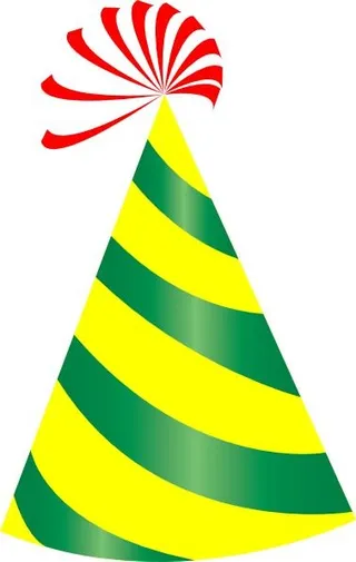 派对生日帽 PNG免抠