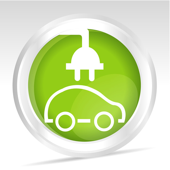 充电汽车充电图标