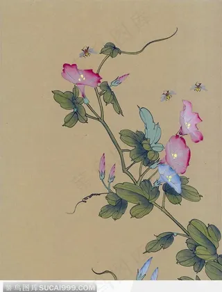 工笔画花鸟图