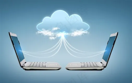 电脑信号联系形象图 电脑信号联系形象图