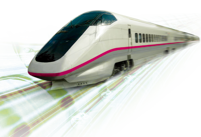 高铁列车动车动画免扣素材PNG