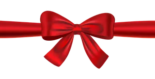 丝带红色艳丽