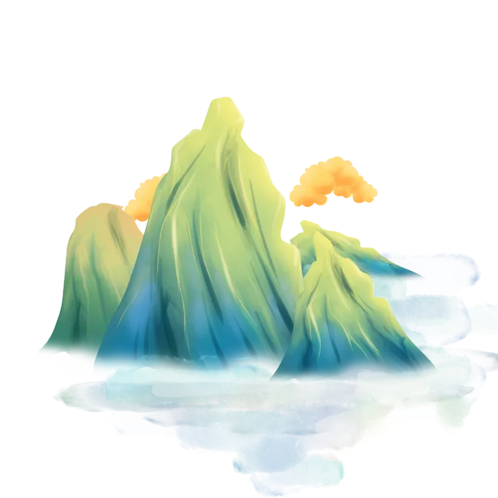 青山免抠素材