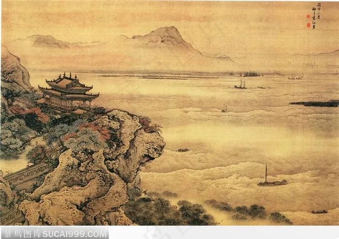 黄鹤楼景色