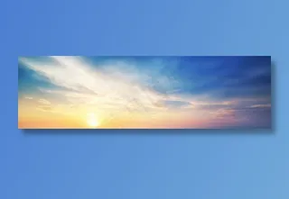 蓝天白云阳光图片