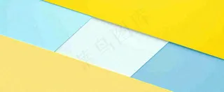 黄蓝矩形背景