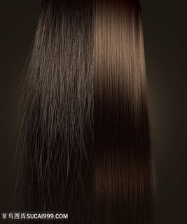发丝染发背景高清图片