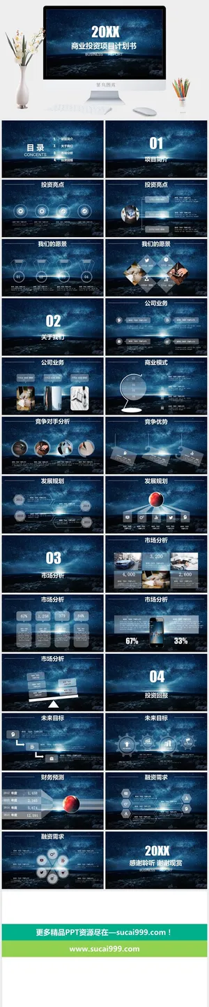 项目策划PPT预览图