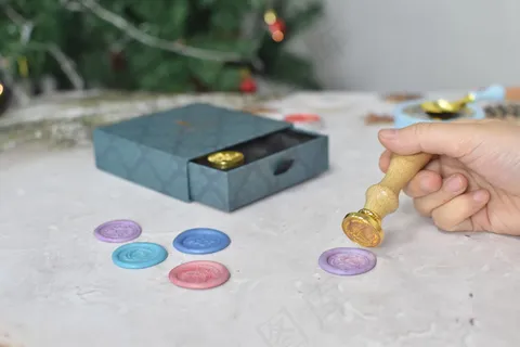 印章 蜡印章 浮雕 礼盒信封封口 (12)