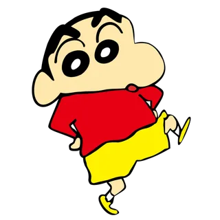 蜡笔小新可爱人物免扣素材