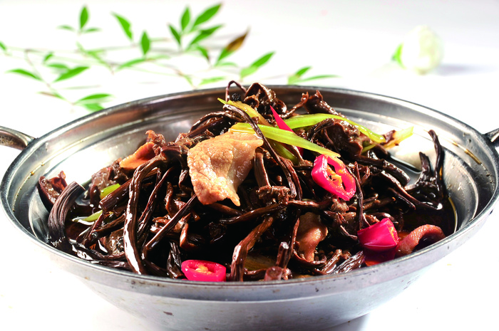 干锅美食焖锅湘菜麻辣香辣纸锅干锅茶树菇 